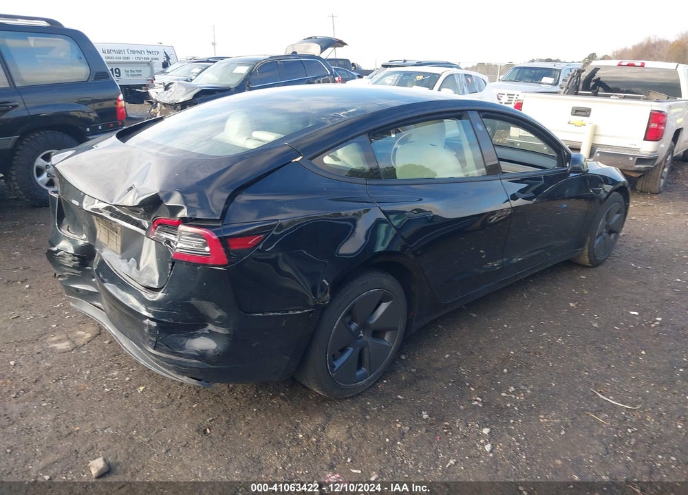 2023 TESLA MODEL 3 REAR-WHEEL DRIVE VIN: 5YJ3E1EA4PF554885