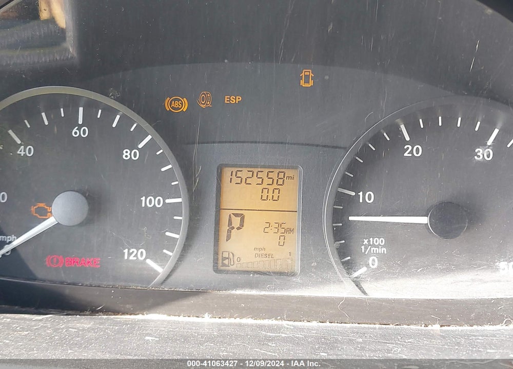 2008 DODGE SPRINTER VAN 2500 VIN: WD0PE745085225412