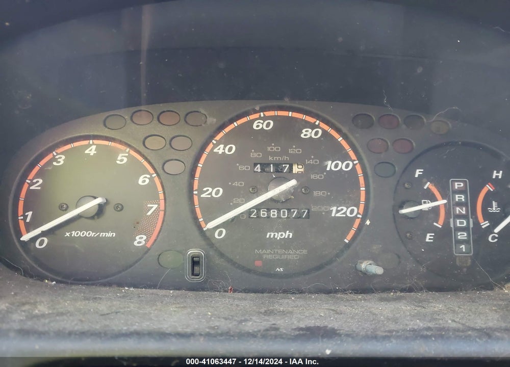 1999 HONDA CR-V EX VIN: JHLRD1866XC080460