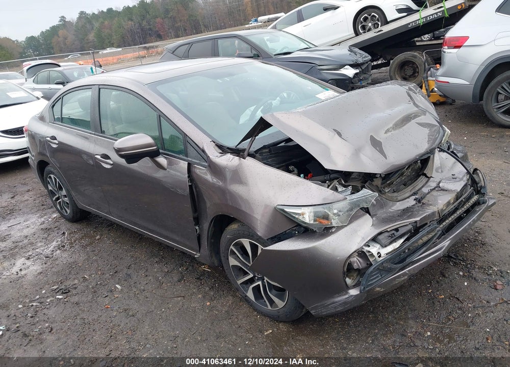 2014 HONDA CIVIC EX VIN: 19XFB2F8XEE077809