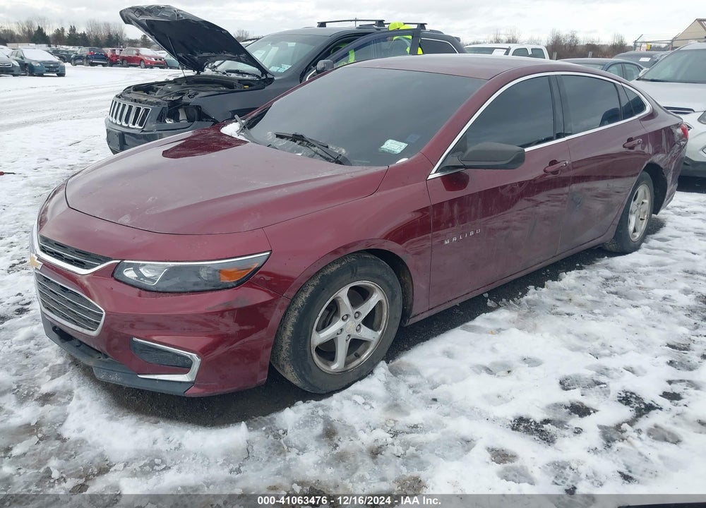 2016 CHEVROLET MALIBU LS VIN: 1G1ZB5ST8GF300892