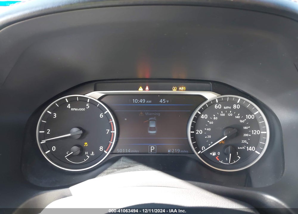 2019 NISSAN ALTIMA VIN: 1N4BL4CV8KN323058