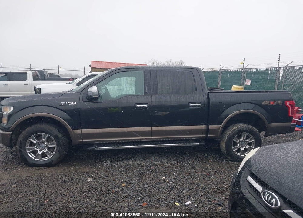 2015 FORD F-150 LARIAT VIN: 1FTEW1EF4FFB39657