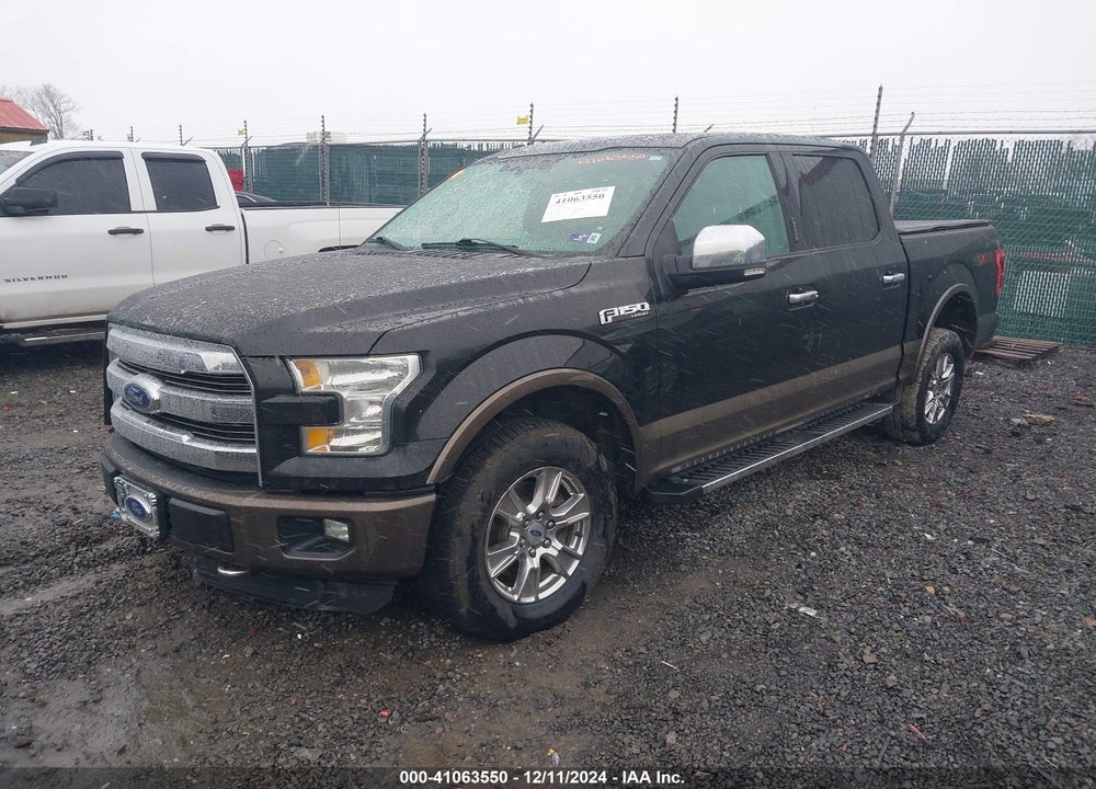 2015 FORD F-150 LARIAT VIN: 1FTEW1EF4FFB39657