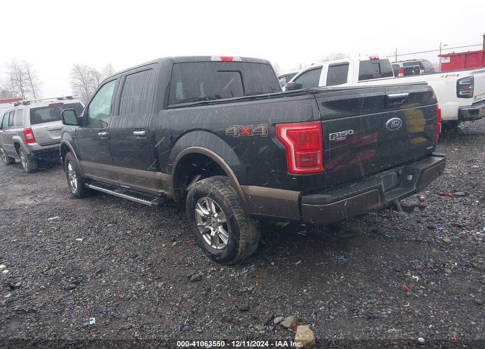 2015 FORD F-150 LARIAT VIN: 1FTEW1EF4FFB39657