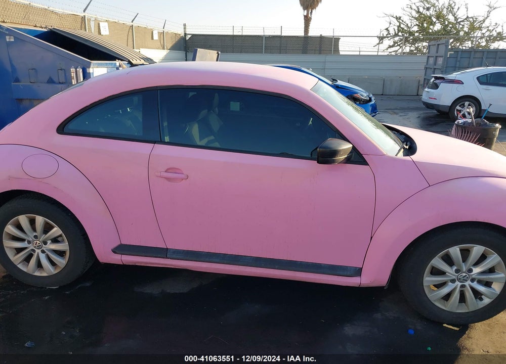 2014 VOLKSWAGEN BEETLE 1.8T ENTRY VIN: 3VWF17AT9EM634711