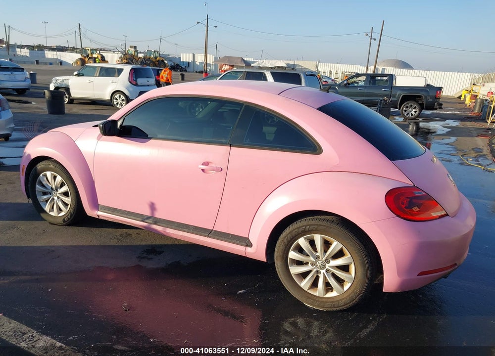 2014 VOLKSWAGEN BEETLE 1.8T ENTRY VIN: 3VWF17AT9EM634711