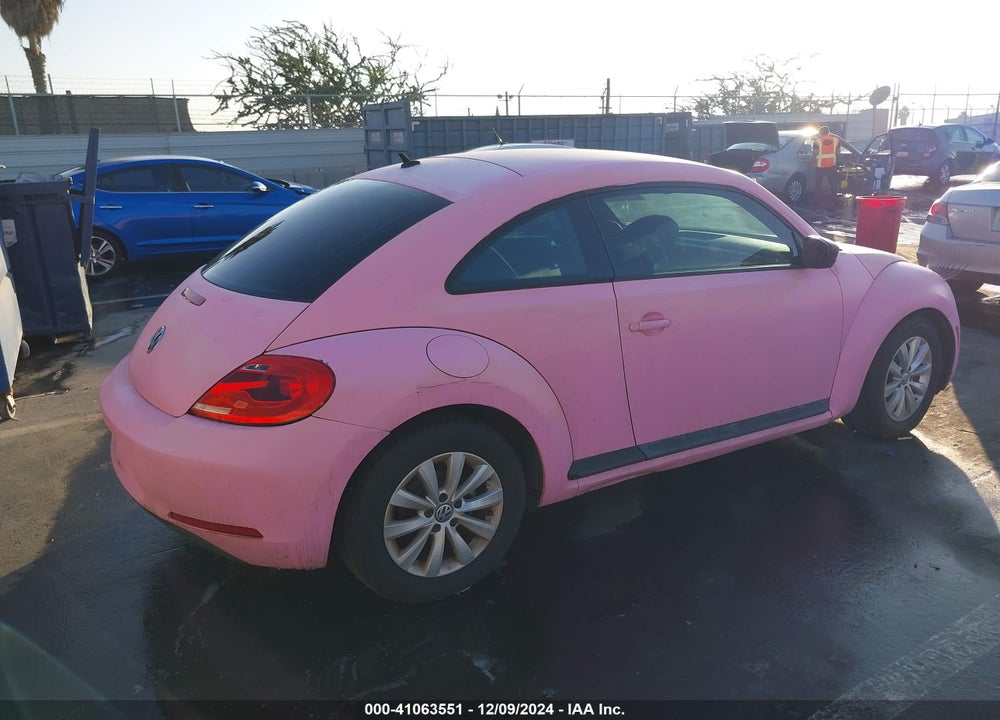 2014 VOLKSWAGEN BEETLE 1.8T ENTRY VIN: 3VWF17AT9EM634711