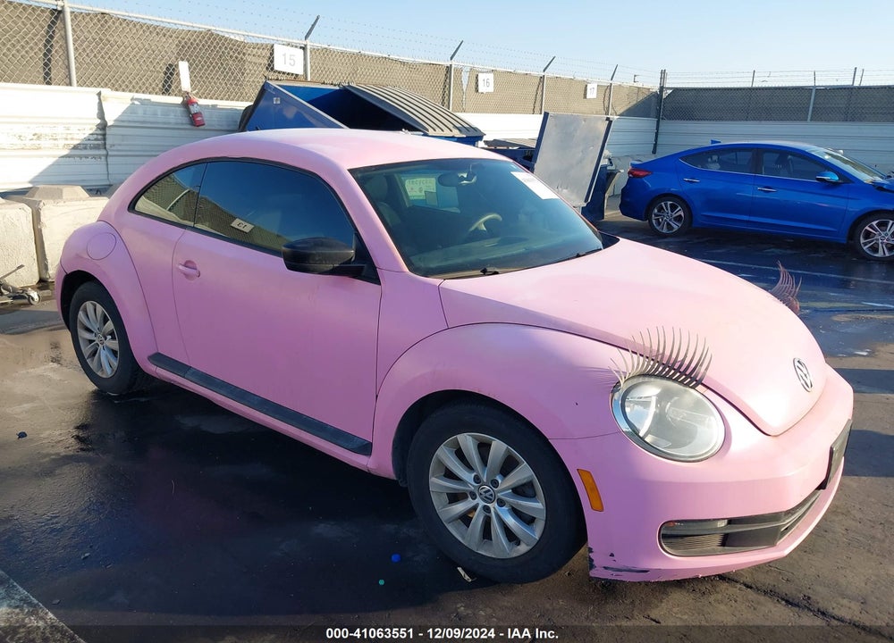 2014 VOLKSWAGEN BEETLE 1.8T ENTRY VIN: 3VWF17AT9EM634711