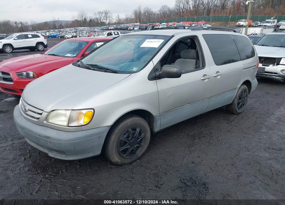 2003 TOYOTA SIENNA CE VIN: 4T3ZF19C43U518508