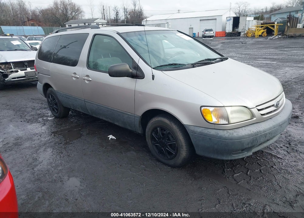 2003 TOYOTA SIENNA CE VIN: 4T3ZF19C43U518508