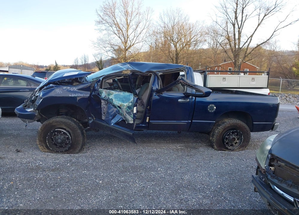 2006 DODGE RAM 2500 SLT/TRX4 OFF ROAD/SPORT/POWER WAGON VIN: 1D7KS28C36J244876
