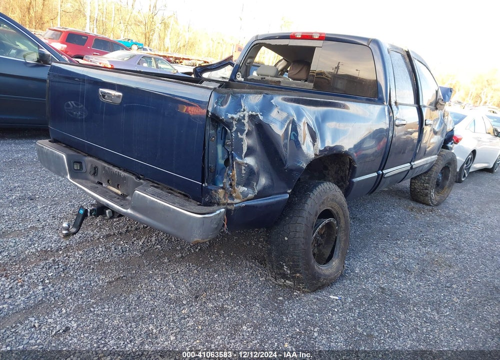 2006 DODGE RAM 2500 SLT/TRX4 OFF ROAD/SPORT/POWER WAGON VIN: 1D7KS28C36J244876