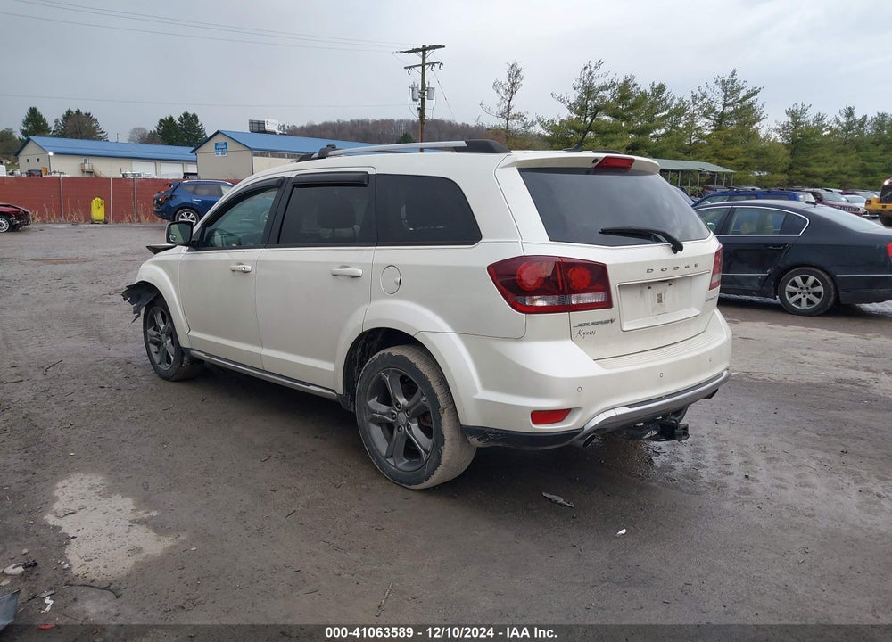 2015 DODGE JOURNEY CROSSROAD VIN: 3C4PDCGG2FT737316