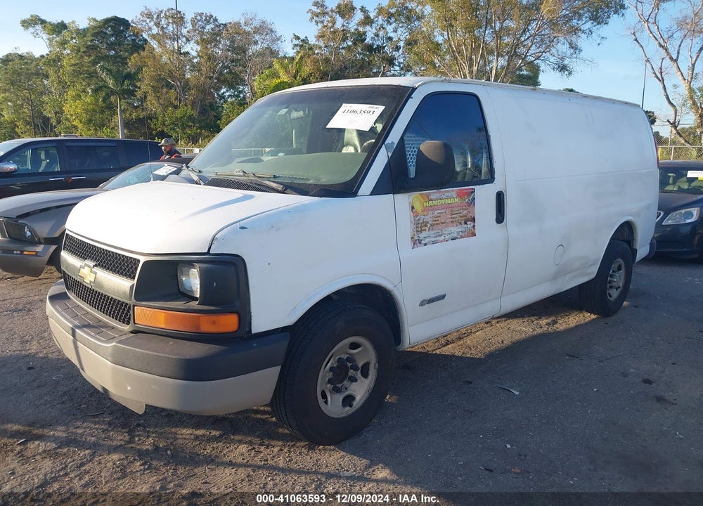 2006 CHEVROLET EXPRESS WORK VAN VIN: 1GCGG25V761149714
