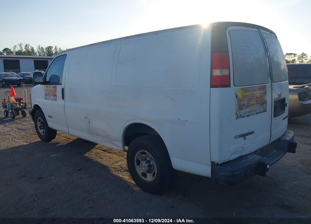 2006 CHEVROLET EXPRESS WORK VAN VIN: 1GCGG25V761149714
