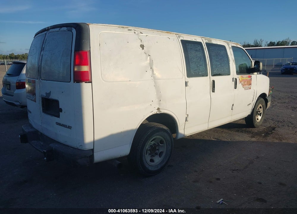 2006 CHEVROLET EXPRESS WORK VAN VIN: 1GCGG25V761149714
