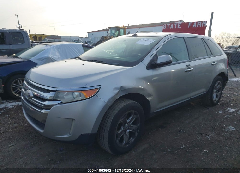 2011 FORD EDGE SEL VIN: 2FMDK3JC1BBB43834