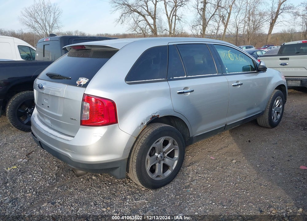 2011 FORD EDGE SEL VIN: 2FMDK3JC1BBB43834