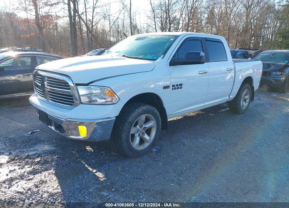2017 RAM 1500 BIG HORN 4X4 5'7 BOX VIN: 1C6RR7LT4HS801355