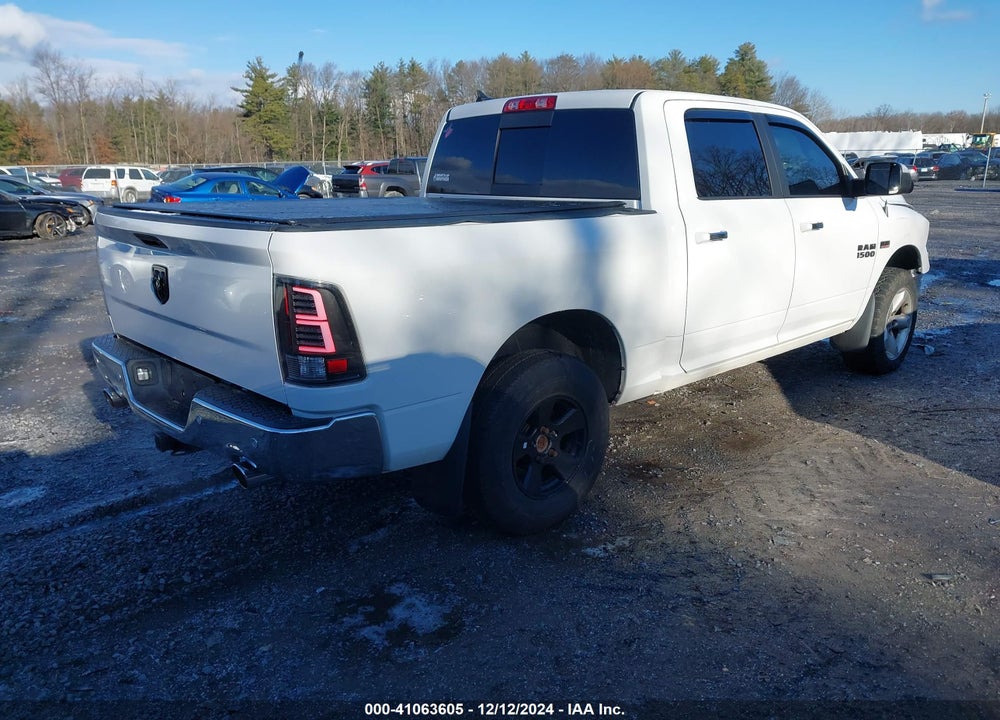 2017 RAM 1500 BIG HORN 4X4 5'7 BOX VIN: 1C6RR7LT4HS801355