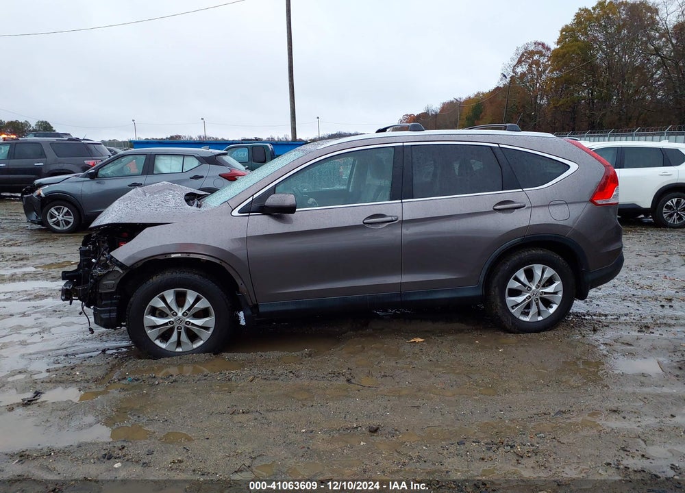 2013 HONDA CR-V EX-L VIN: 5J6RM4H70DL066079