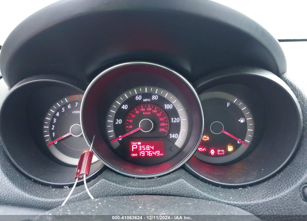 2013 KIA FORTE EX VIN: KNAFU4A26D5719698