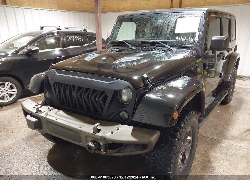 2016 JEEP WRANGLER UNLIMITED 75TH ANNIVERSARY VIN: 1C4BJWEG3GL244779