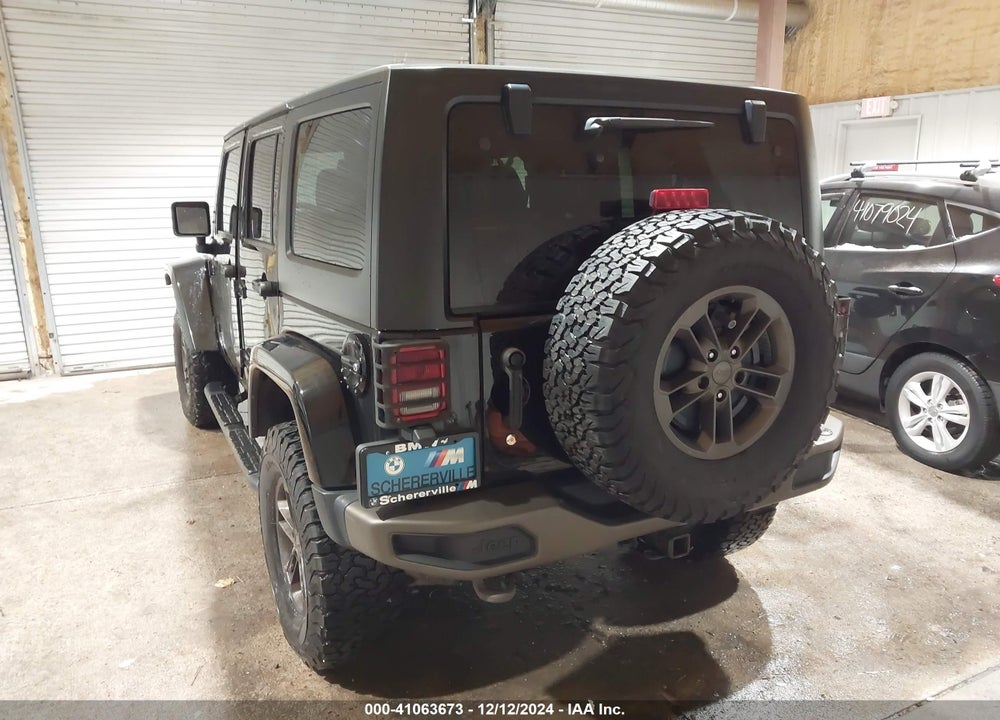 2016 JEEP WRANGLER UNLIMITED 75TH ANNIVERSARY VIN: 1C4BJWEG3GL244779