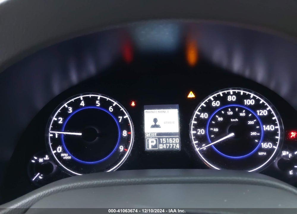 2012 INFINITI G37 JOURNEY VIN: JN1CV6EK1CM421964