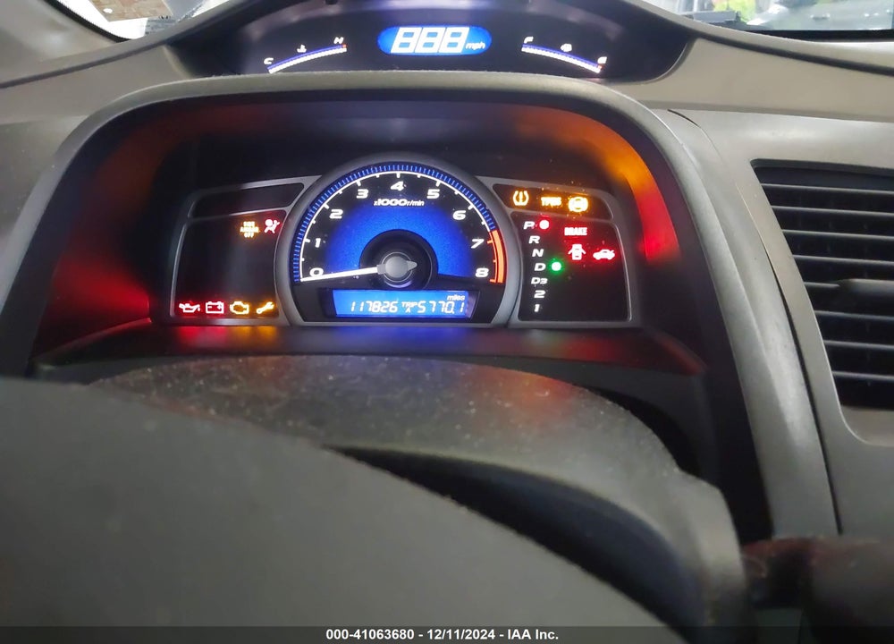 2011 HONDA CIVIC LX VIN: 2HGFG1B68BH504146