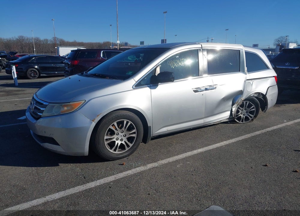 2011 HONDA ODYSSEY EX-L VIN: 5FNRL5H65BB013691
