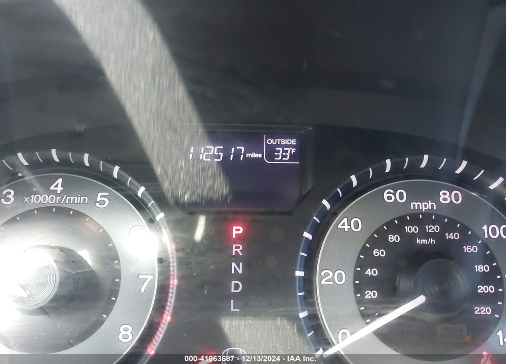 2011 HONDA ODYSSEY EX-L VIN: 5FNRL5H65BB013691
