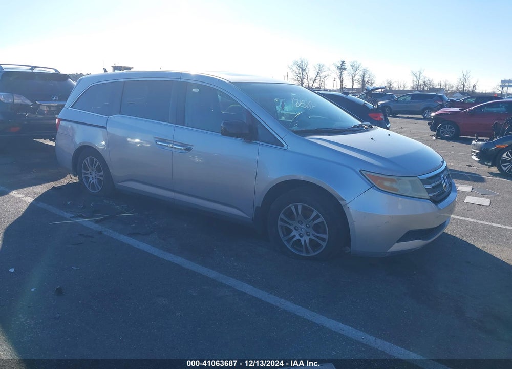 2011 HONDA ODYSSEY EX-L VIN: 5FNRL5H65BB013691