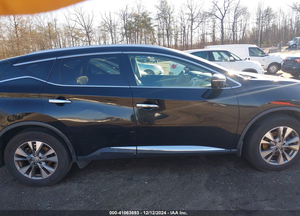 2015 NISSAN MURANO SL VIN: 5N1AZ2MH0FN233471
