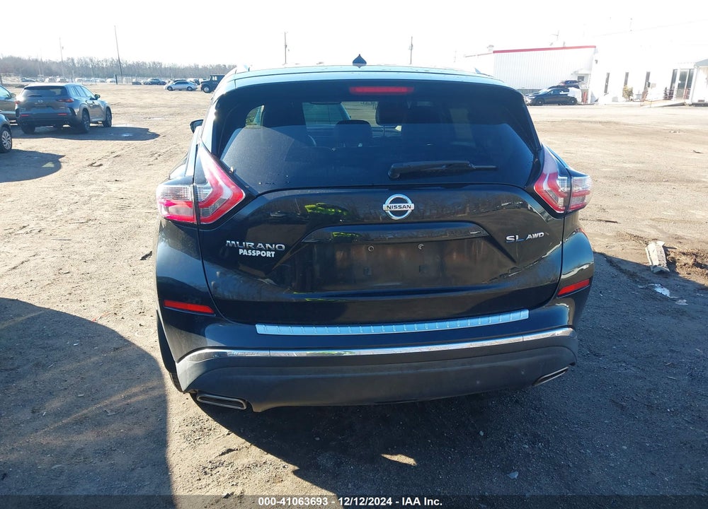 2015 NISSAN MURANO SL VIN: 5N1AZ2MH0FN233471