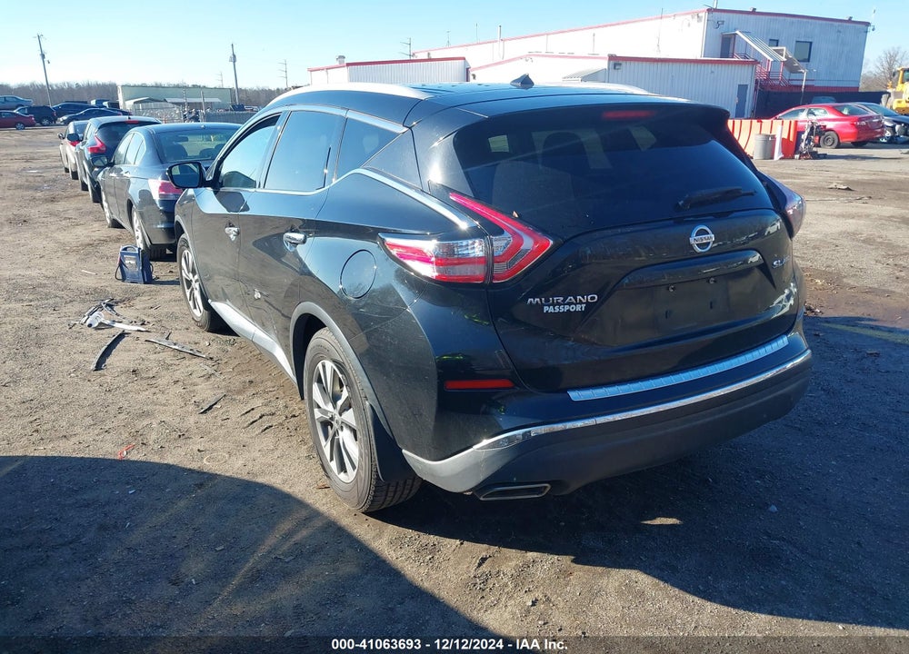 2015 NISSAN MURANO SL VIN: 5N1AZ2MH0FN233471