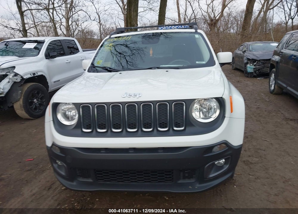 2015 JEEP RENEGADE LATITUDE VIN: ZACCJBBT0FPB72081