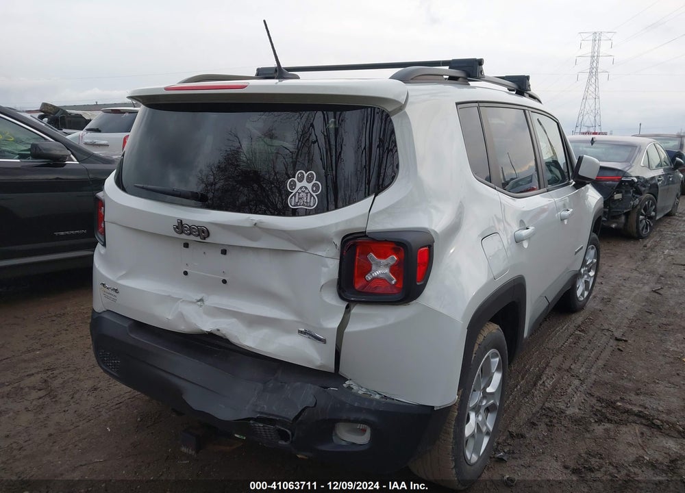 2015 JEEP RENEGADE LATITUDE VIN: ZACCJBBT0FPB72081