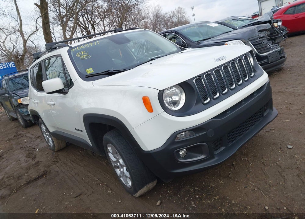 2015 JEEP RENEGADE LATITUDE VIN: ZACCJBBT0FPB72081