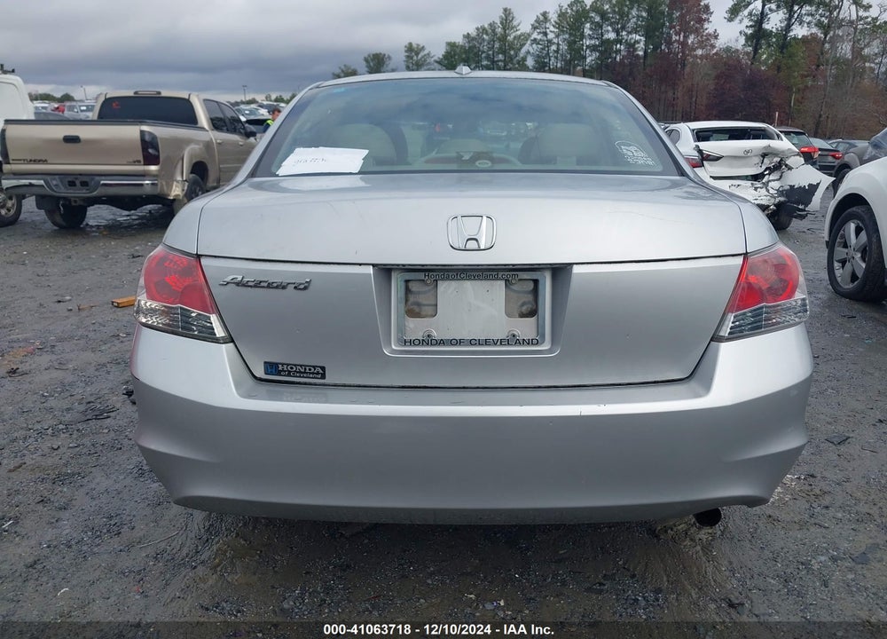 2008 HONDA ACCORD 2.4 EX-L VIN: JHMCP26828C036900