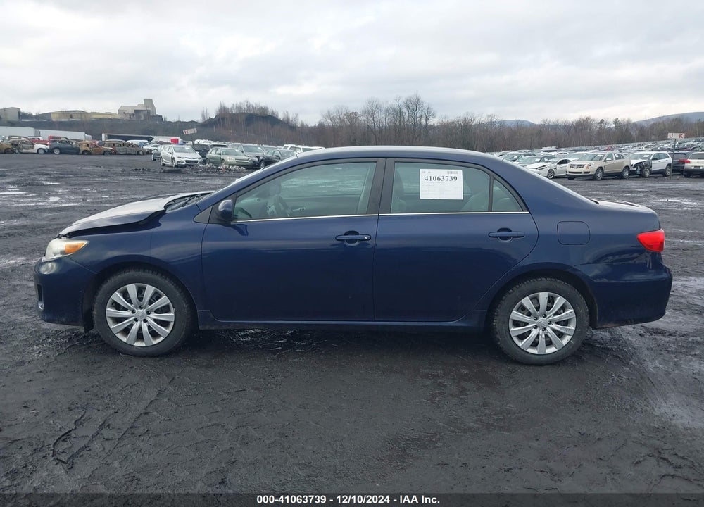 2013 TOYOTA COROLLA LE VIN: 2T1BU4EE6DC948648