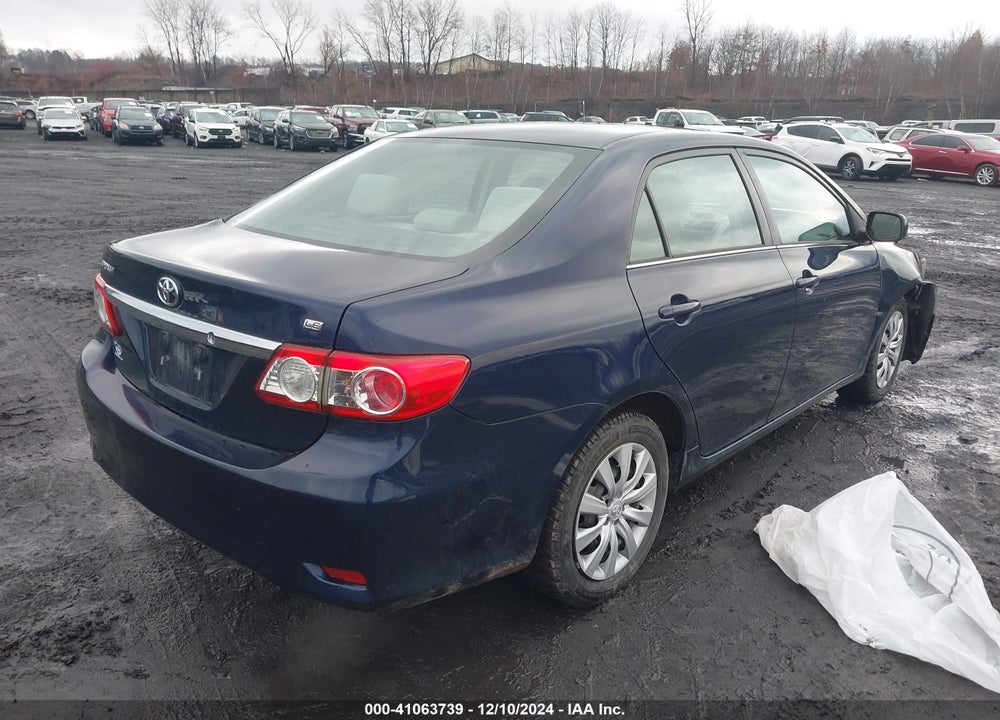 2013 TOYOTA COROLLA LE VIN: 2T1BU4EE6DC948648