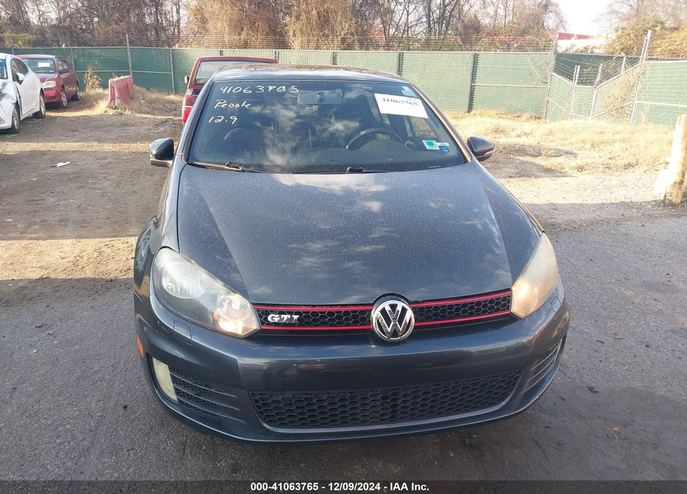 2011 VOLKSWAGEN GTI 4-DOOR/4-DOOR AUTOBAHN VIN: WVWHV7AJ8BW017326