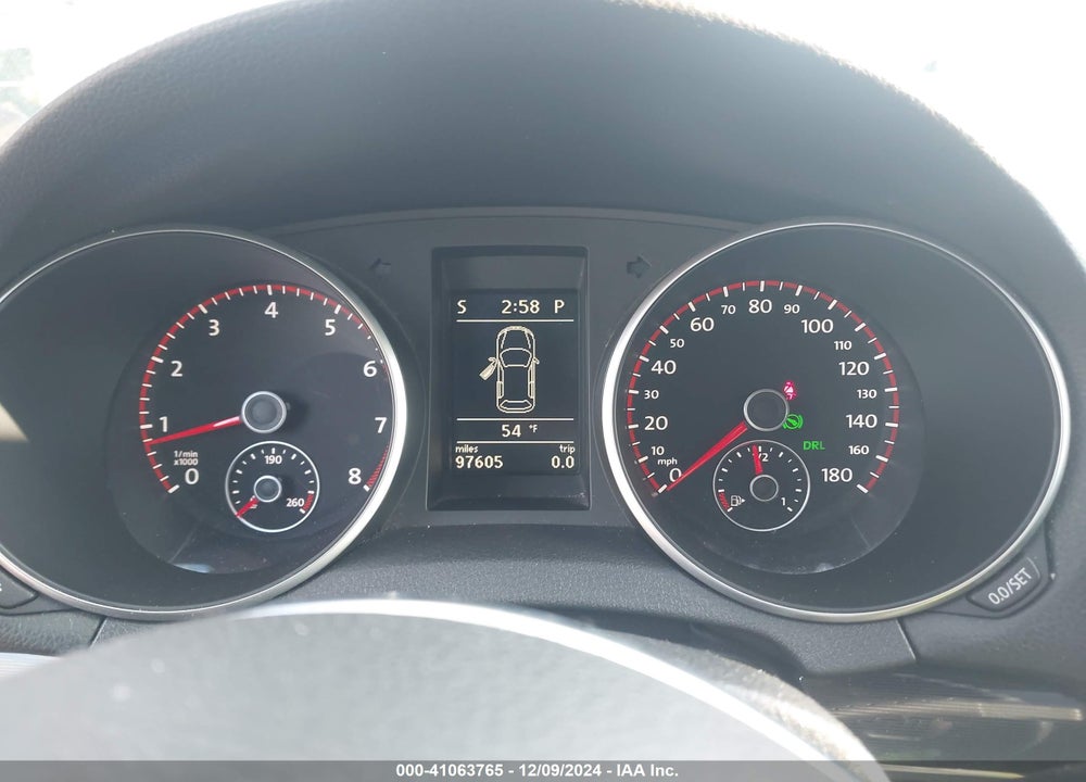 2011 VOLKSWAGEN GTI 4-DOOR/4-DOOR AUTOBAHN VIN: WVWHV7AJ8BW017326