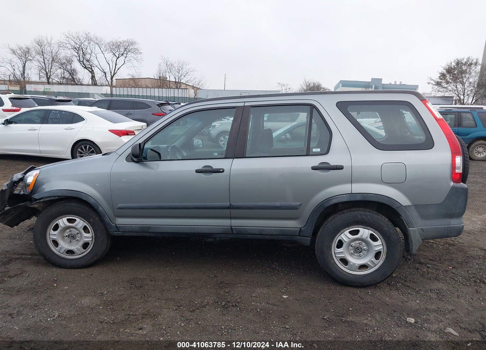 2006 HONDA CR-V LX VIN: SHSRD78596U434487