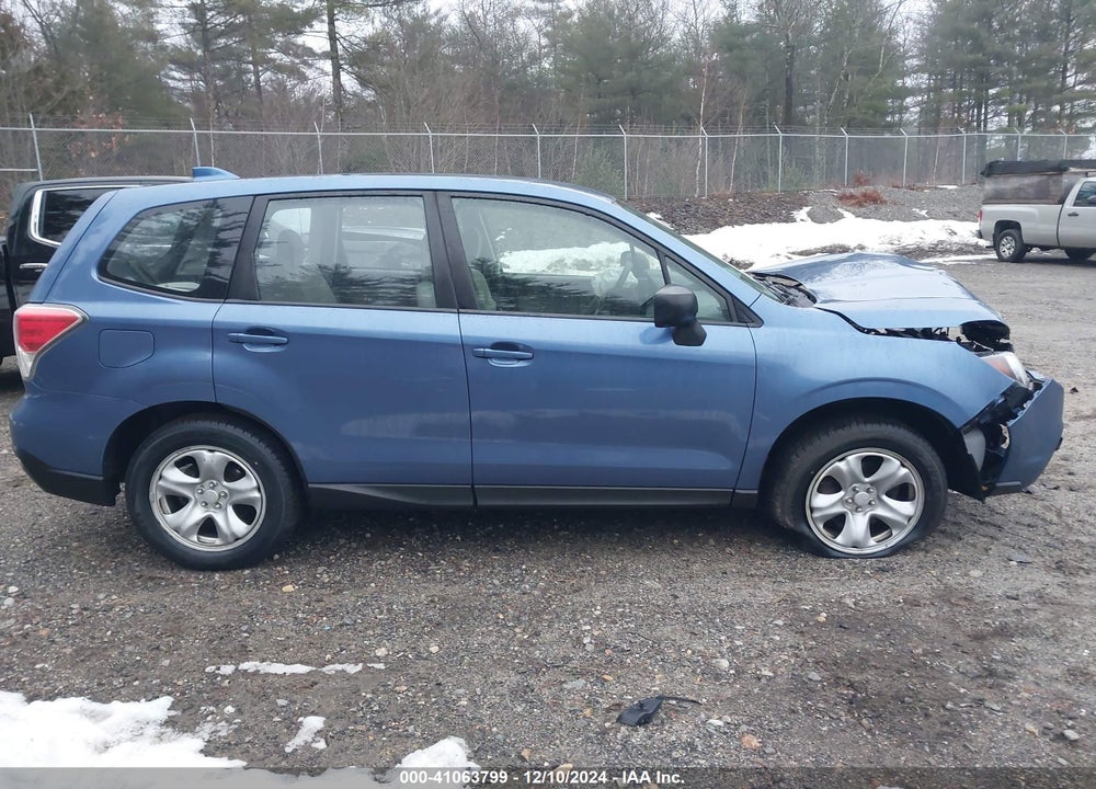 2018 SUBARU FORESTER 2.5I VIN: JF2SJAAC5JG511671