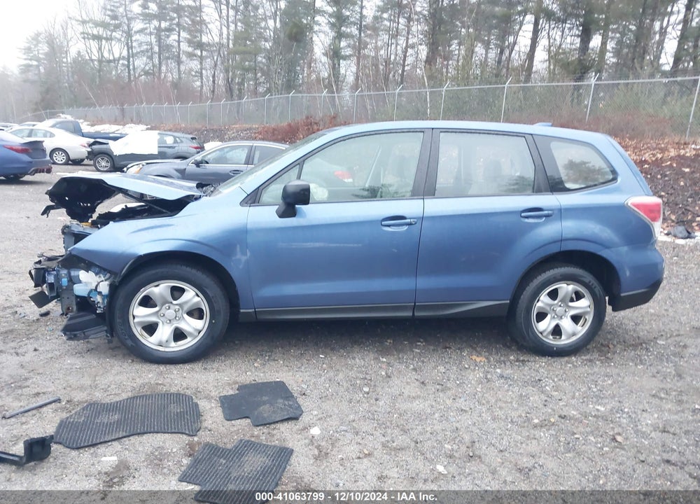 2018 SUBARU FORESTER 2.5I VIN: JF2SJAAC5JG511671