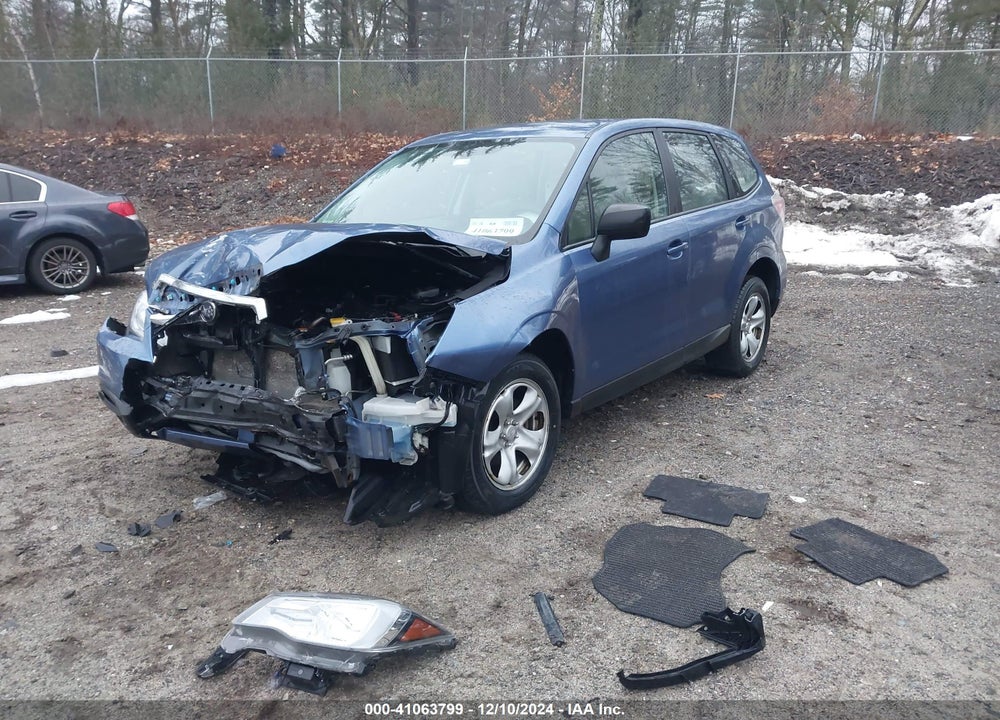 2018 SUBARU FORESTER 2.5I VIN: JF2SJAAC5JG511671