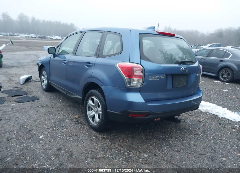 2018 SUBARU FORESTER 2.5I VIN: JF2SJAAC5JG511671
